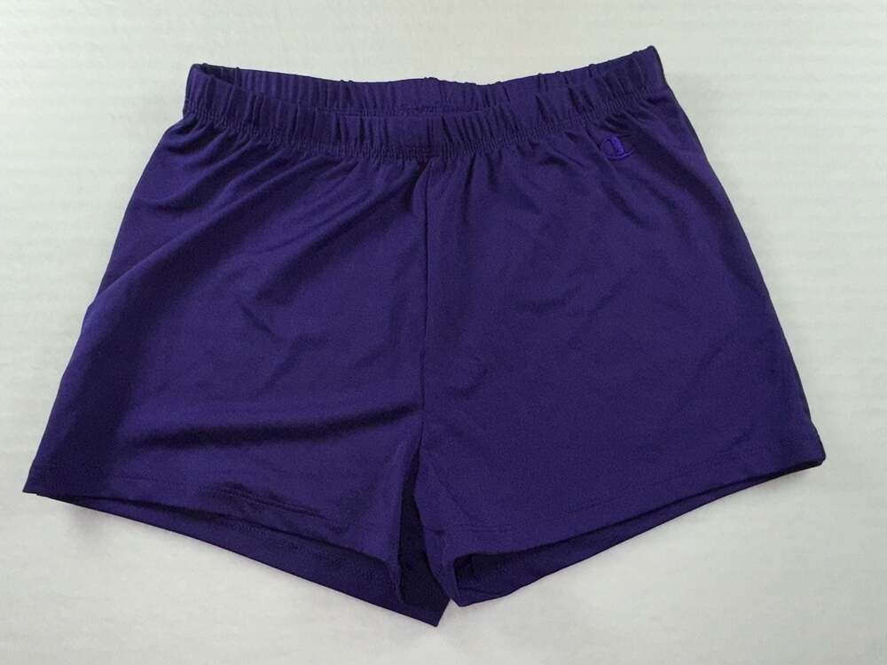 Champion Women's Athletic Performance Gym Shorts Purple